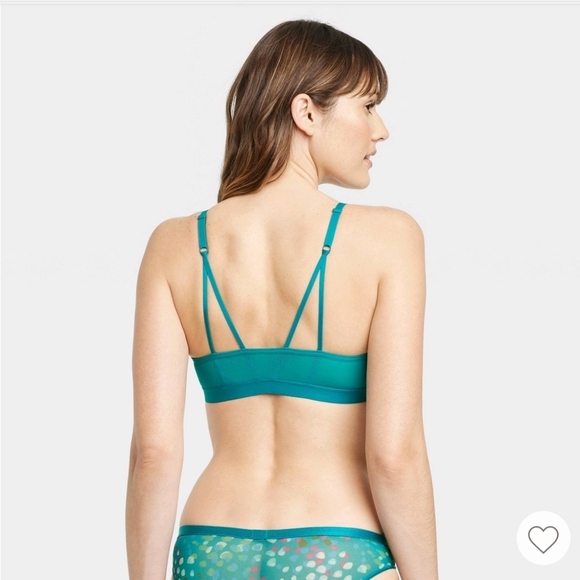 Auden Pink Mesh Bralette - Picture 10 of 10